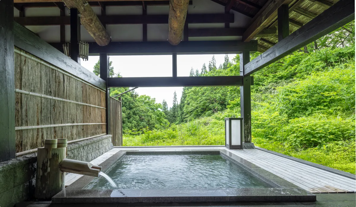 温泉の画像
