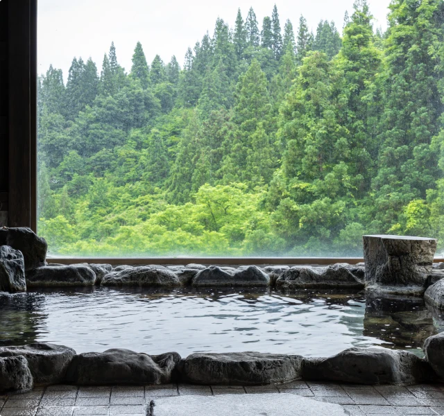 温泉の画像